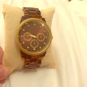 Target Tortoise Shell Watch